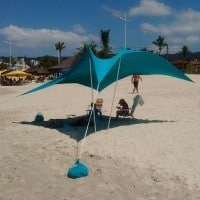 Ecotent Mahalo Turquesa Praia da Enseada Guaruja Instagram